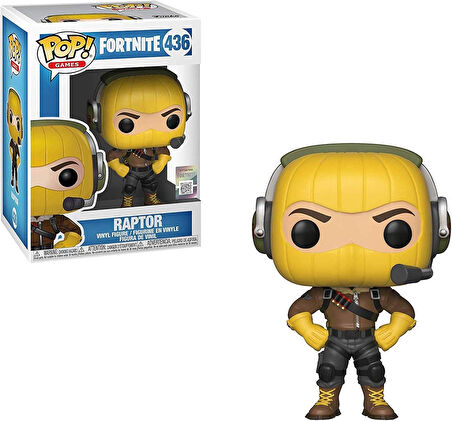 Pop Fortnite S1 Raptor Figürü