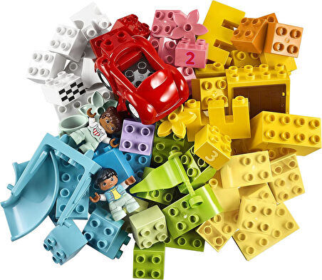 Lego Duplo Classic Lüks Yapım Parçası Kutusu 10914 - 18 Ay Ve Üzeri Çocuklar Için Gelişimi Destekley