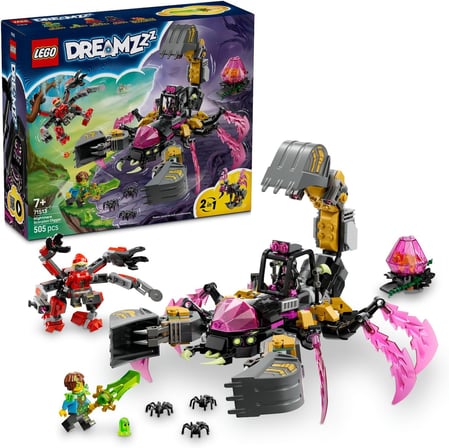 Lego Dreamzzz Kabus Akrep Kazıcı 71513 – 7 Yaş Ve Üzeri Çocuklar Için Arika, Cooper Ve Koleksiyonluk