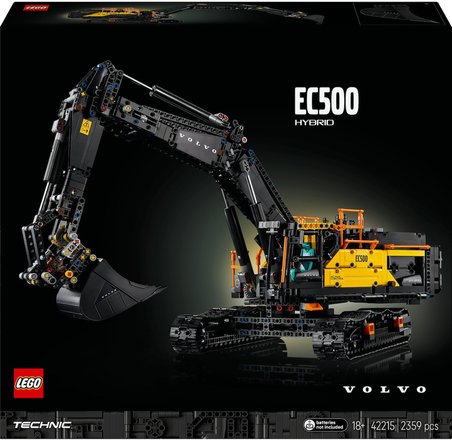 Lego Technic Volvo Ec500 Hybrid Ekskavatör 42215 – Yetişkinler Için Motorlu Ve Fonksiyonel İnşaat Ar
