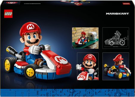 Lego Super Mario: Mario Kart – Mario Ve Standard Kart 72037 - Yetişkin Kadınlar Ve Erkekler Için İnş