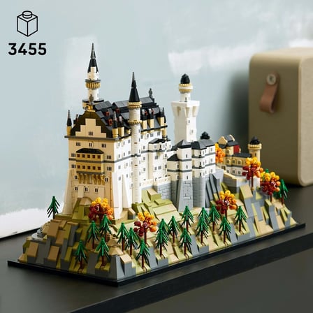 Lego Architecture Neuschwanstein Şatosu 21063 – Tarihi Mimari Meraklısı Yetişkinler Için Detaylı Ve 