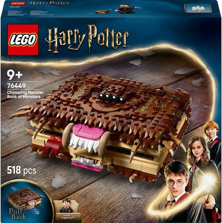 Lego Harry Potter Isıran Canavar Kitap 76449-9 Yaş Ve Üzeri Kız Ve Erkek Çocuklar Için Canavar Kitap