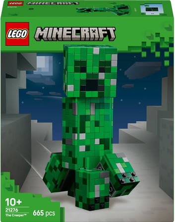Lego Minecraft Creeper 21276 - Video Oyunu Seven 10 Yaş Ve Üzeri Çocuklar Için Yaratıcı Aksiyon Figü