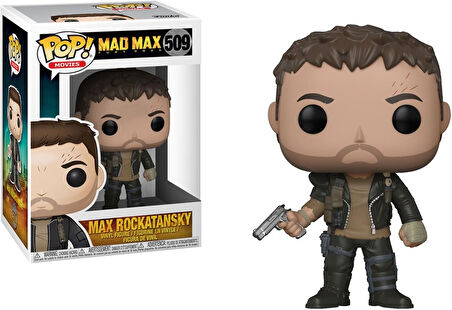 Funko Pop Mad Max Fury Road, Max W/Gun Renkli One Size