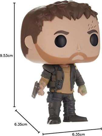 Funko Pop Mad Max Fury Road, Max W/Gun Renkli One Size