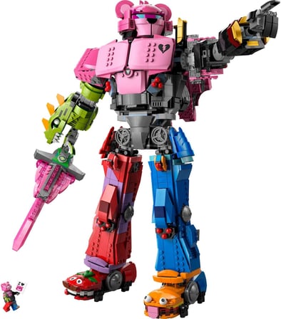 Lego Fortnite Meka Takım Lideri 77078 – Yetişkinler Için Video Oyunu Dünyasından İlham Alan Detaylı 