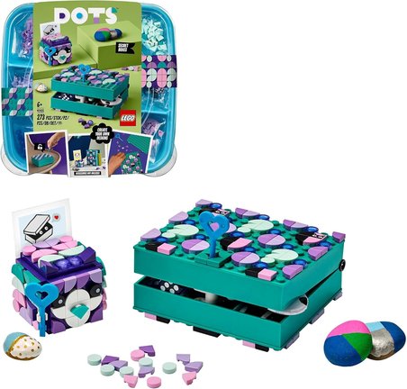 Lego Dots Sır Kutuları 41925 - Çocuklar Için Yaratıcı Kendin Yap Oyuncak Dekorasyon Yapım Seti (273 