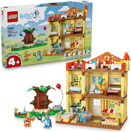 Lego Bluey: Bluey’Nin Aile Evi 11203-4 Yaş Ve Üzeri Çocuklar Için Ev İçeren Yaratıcı Oyuncak Yapım S
