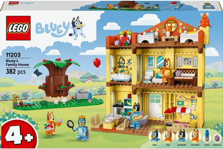 Lego Bluey: Bluey’Nin Aile Evi 11203-4 Yaş Ve Üzeri Çocuklar Için Ev İçeren Yaratıcı Oyuncak Yapım S