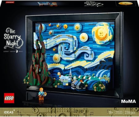 Lego Ideas 21333 Vincent Van Gogh - The Starry Night