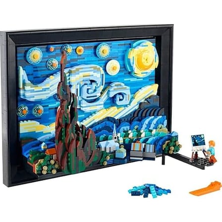 Lego Ideas 21333 Vincent Van Gogh - The Starry Night