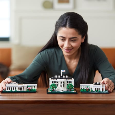 Lego Architecture Beyaz Saray 21054 -Seyahat, Mimari Ve Tarih Meraklısı Yetişkinler İçin Washington 