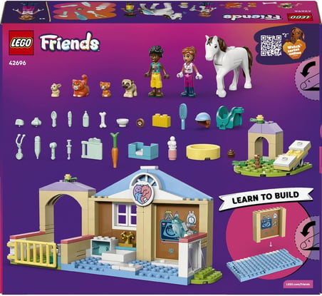 Lego Friends Veteriner Kliniği 42696 – 4 Yaş Ve Üzeri Çocuklar Için Zac Ve Valeria Mini Bebekleri Il