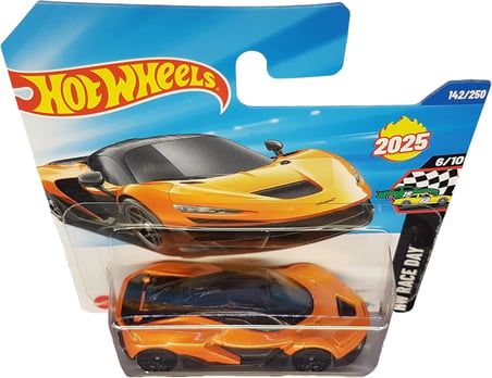 Hot Wheels - Mclaren W1 - Hw Race Day 6/10 - Hyw41 - Short Card - Turuncu Metalik - Mattel 2025-1:64