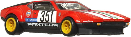Hot Wheels Boulenanard Premium Araçlar Gjt68 - Hcr04 De Tomaso Pantera Gruppo 4, Renkli