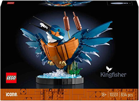 Lego Icons Yalıçapkını Kuşu 10331 - Kuş Sever Yetişkinler Için Koleksiyonluk, Sergilenebilir Yaratıc