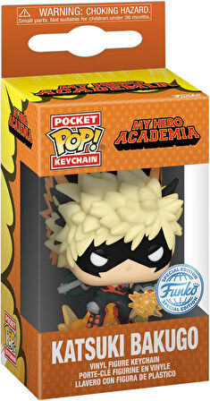 Funko Pop! Anahtarlık: Mha - Bakugo - (Explosion) - My Hero Academia - Yeni Anahtarlık - Koleksiyon 