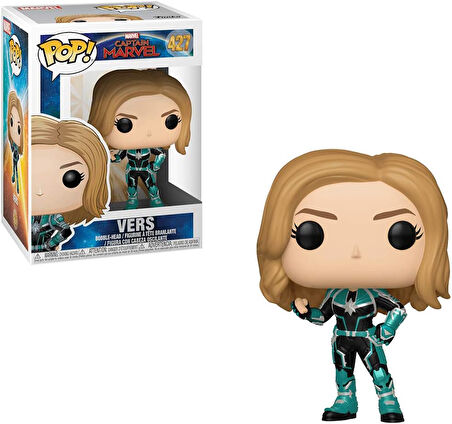 Funko Fgr-Pop Captain Marvel, Vers