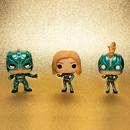 Funko Fgr-Pop Captain Marvel, Vers