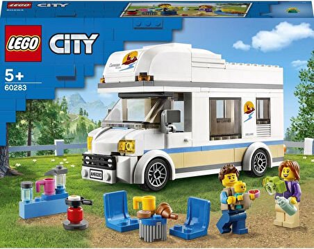 Lego City Tatilci Karavanı 60283 - 5 Yaş Ve Üzeri Çocuklar İçin 2 Minifigür İçeren Yaratıcı Oyuncak 