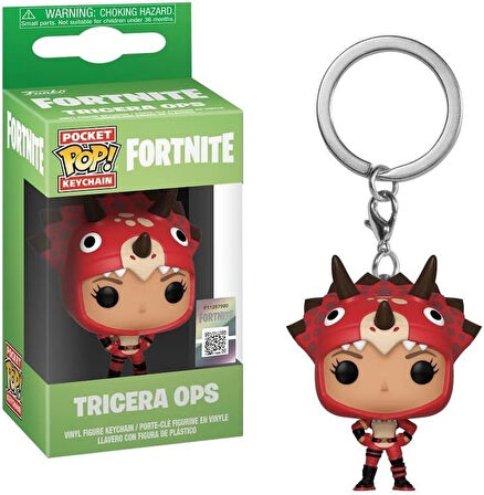 Funko Pop Anahtarlık Fortnite S2 - Tricera Ops