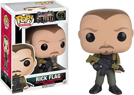 Fig Funko Pop Suicide Squad Rick Flagg