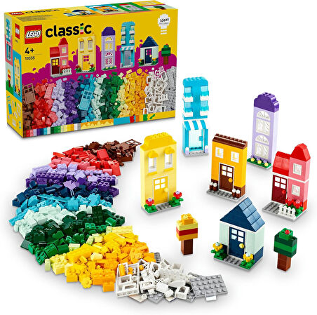 Lego Classic Yaratıcı Evler 11035-4 Yaş Ve Üzeri Çocuklar Için 6 Adet Ev Figürü İçeren Yaratıcı Oyun
