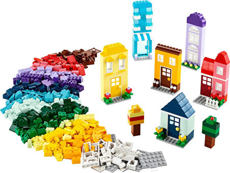 Lego Classic Yaratıcı Evler 11035-4 Yaş Ve Üzeri Çocuklar Için 6 Adet Ev Figürü İçeren Yaratıcı Oyun