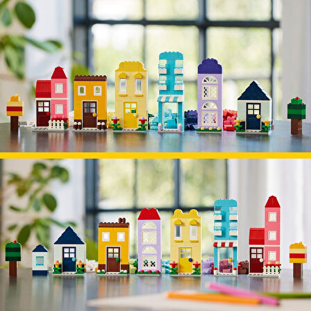 Lego Classic Yaratıcı Evler 11035-4 Yaş Ve Üzeri Çocuklar Için 6 Adet Ev Figürü İçeren Yaratıcı Oyun