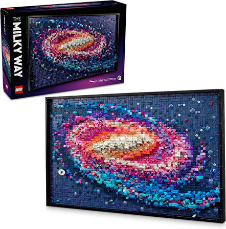 Lego Art Samanyolu Galaksisi 31212 - Yetişkinler Için Koleksiyonluk Yaratıcı Tablo Modeli Yapım Seti