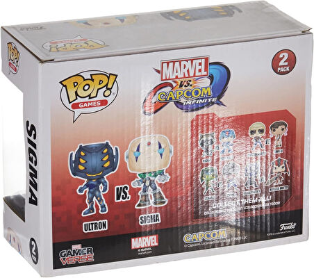 Funko Pop 2-Pack Capcom Vs. Marvel Ultron Vs Sigma