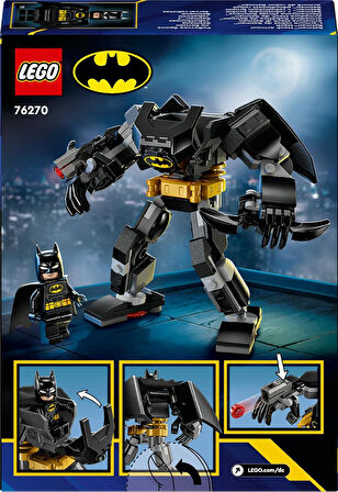 Lego Dc Batman: Batman Robot Zırhı 76270 – 6 Yaş Ve Üzeri Süper Kahraman Sevenler İçin Batman Minifi