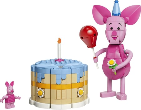 Lego Disney Piglet’In Doğum Günü Eğlencesi 43305-9 Yaş Ve Üzeri Çocuklar Için Mumlu Doğum Günü Pasta