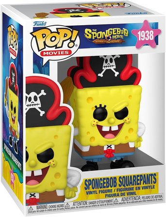 Funko Pop! Filmler: Sünger Bob Filmi - Sünger Bob Squarepants - Koleksiyon Vinil Figür - Hediye Fikr