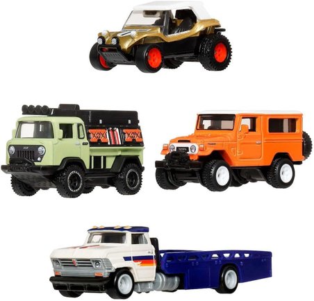 Hot Wheels Collector Set 1 Off Road Premium Collector Sergilenmeye Uygun Setler, Jhw42
