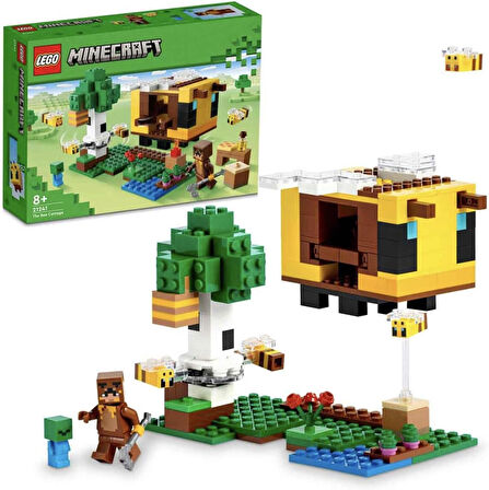 Lego® Minecraft® Arı Evi 21241-8 Yaş Ve Üzeri Çocuklar Için Arı Çiftliği Ve Arı Kovanı İçeren Oyunca