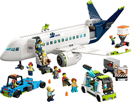 Lego® City Yolcu Uçağı 60367 - Yaş Ve Üzeri Çocuklar Ve Uçak Meraklıları Için Yaratıcı Oyuncak Yapım