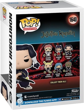 Funko Pop! Animasyon: Jjk - Kamo Noritoshi Kamo - Jujutsu Kaisen - Koleksiyon Vinil Figür - Hediye F