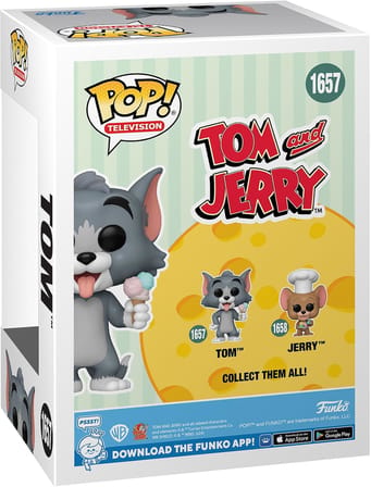Funko Pop Tv: Tom & Jerry - Tom Figür