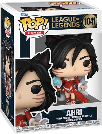 Funko Pop Games: Lol - Ahri - League Of Legends - Koleksiyonluk Vinil Figür - Hediye Fikri - Resmi Ü