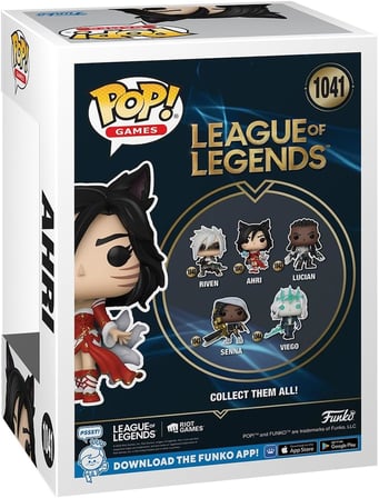 Funko Pop Games: Lol - Ahri - League Of Legends - Koleksiyonluk Vinil Figür - Hediye Fikri - Resmi Ü
