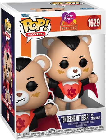 Funko Pop Movies Carebears X Universal Monsters - Tenderheart Bear As Dracula No:1629