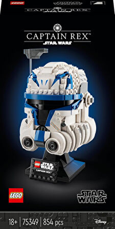 Lego Star Wars Yüzbaşı Rex Kaskı 75349 - Yetişkinler İçin Koleksiyonluk Sergileme Modeli Yapım Seti 