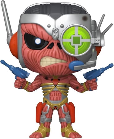 Funko Pop! Rocks: Iron Maiden - Cyborg - Vinil Koleksiyon Figürü - Hediye Fikri - Resmi Ticari Ürünl