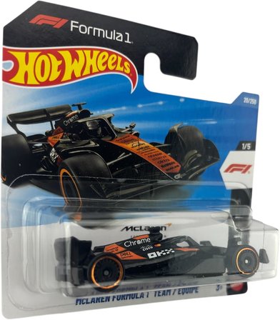 Hot Wheels Mclaren Formula 1 Team – Formula 1/5 – Jjh95 – Short Card – F1 Racing Car – Mattel 2026 –