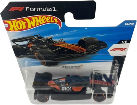 Hot Wheels Mclaren Formula 1 Team – Formula 1/5 – Jjh95 – Short Card – F1 Racing Car – Mattel 2026 –