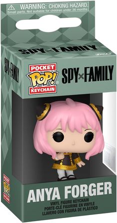 Funko Pop! Anahtarlık: Spy X Family - Anya Forger - Yeni Anahtarlık - Koleksiyon Için Vinil Mini Fig