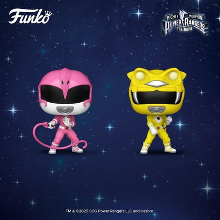 Funko Pop! Filmler: Mighty Morphin Power Rangers Filmi - Sarı Ranger (Glow-In-The-Dark)