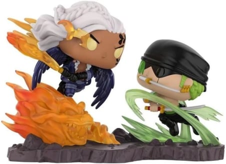 Funko Pop Moment Anime - One Piece Roronoa Zoro Vs King #1954 | Epic Wano Arch Scene | Koleksiyon Vi